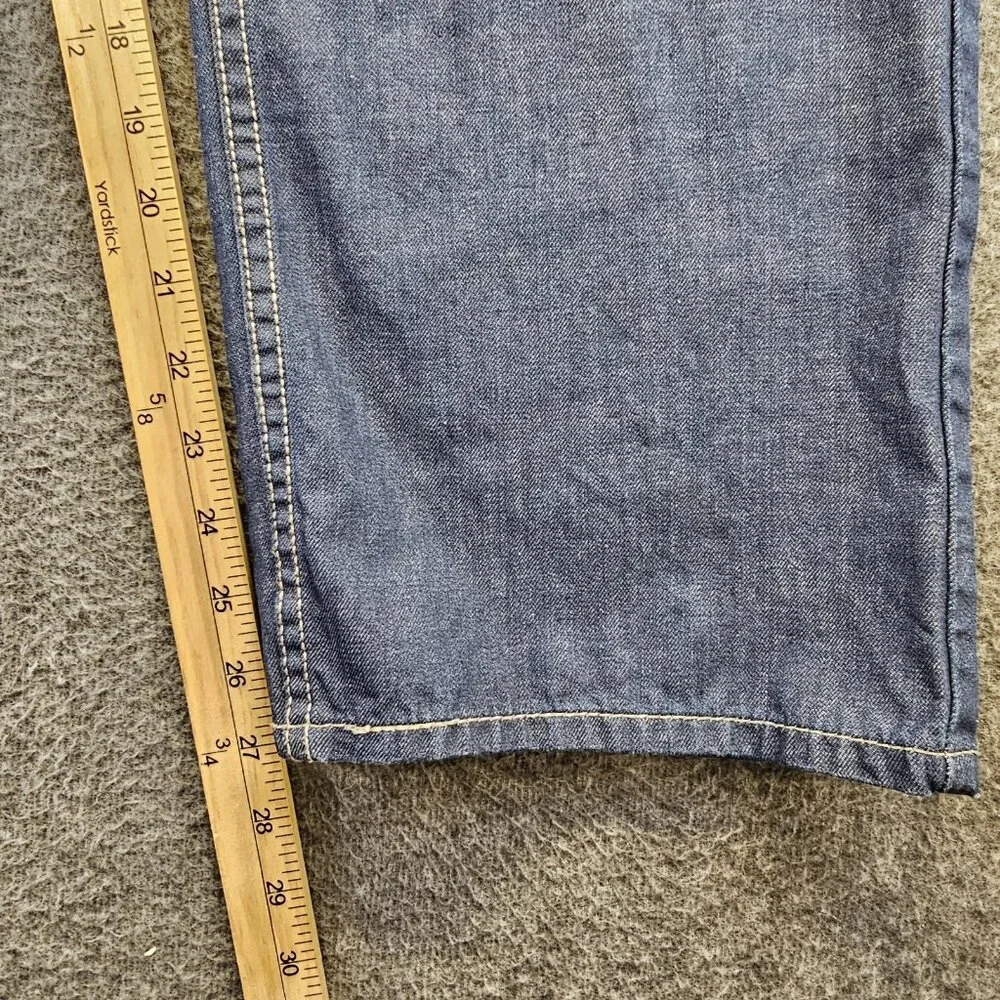 Levis 514 Jeans Mens Size 38x30 Dark Blue Wash Straight Fit Denim Cotton